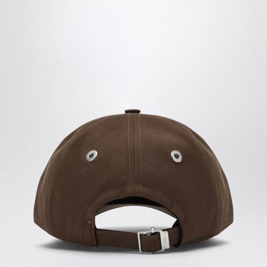 26FW 아미 코튼 ADC 자수 볼캡 UCP265 AW00412221 BROWN - AMI