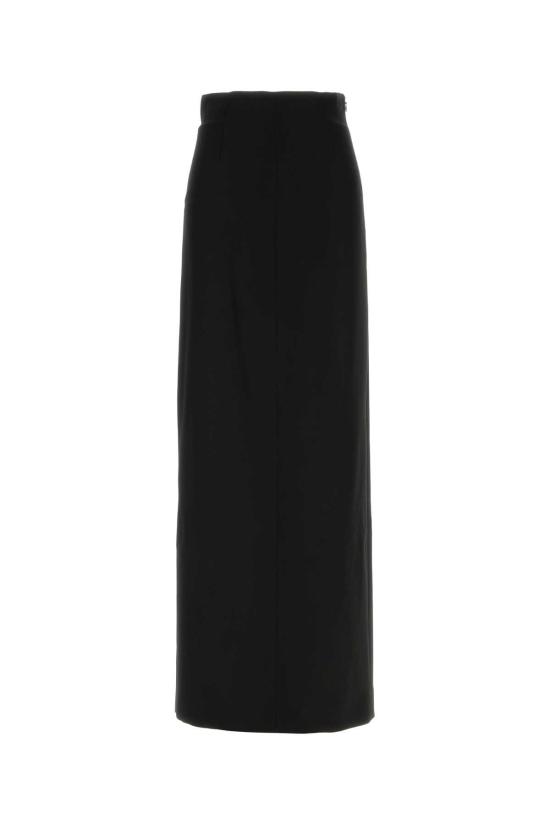 26FW 마르지엘라 롱 스커트 S29MI0015M35859 900 Black