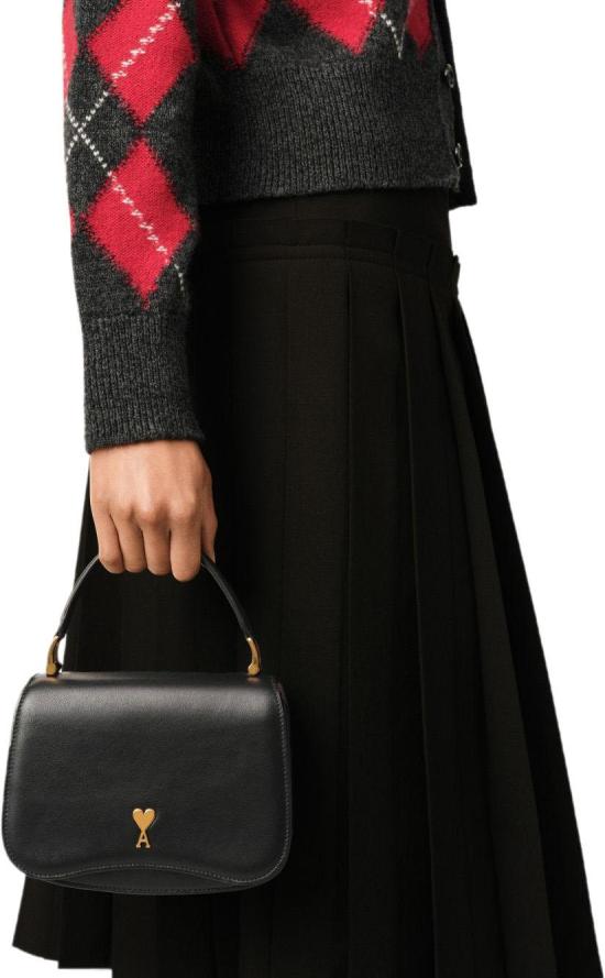26FW 아미 숄더백 ULL718AL02080015 BLACK - AMI