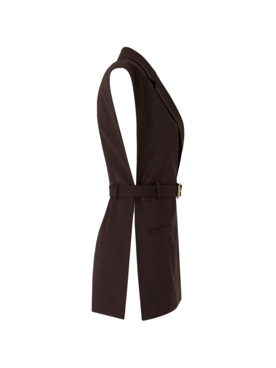 26FW 핑코 베스트 107727NURAQUS A3MSM04 MARRONE - PINKO