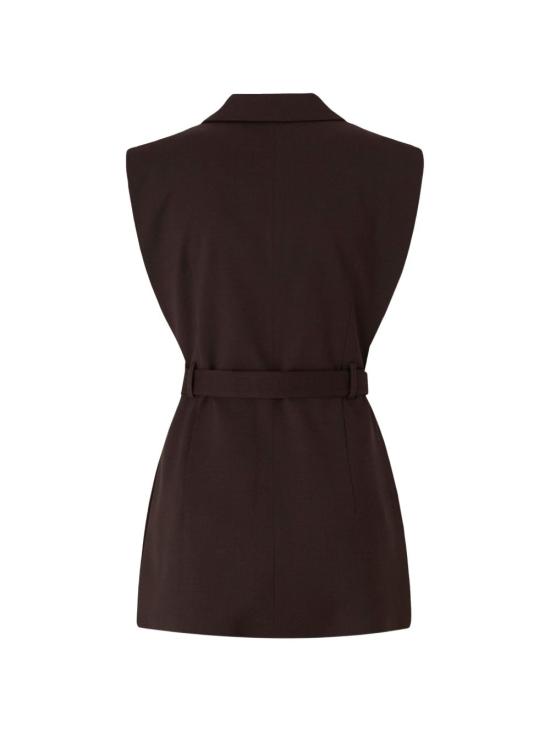 26FW 핑코 베스트 107727NURAQUS A3MSM04 MARRONE - PINKO
