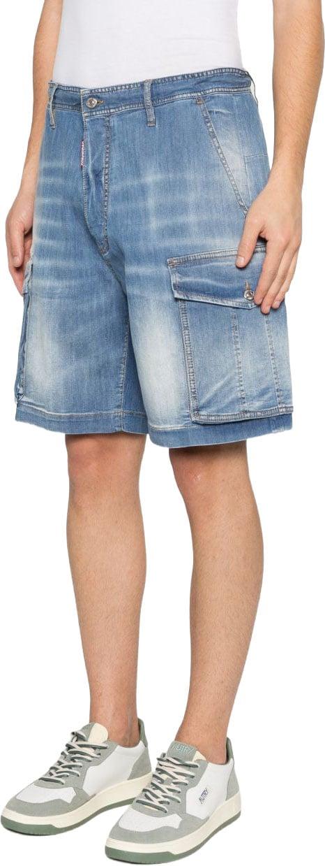 26SS 디스퀘어드2 데님 숏팬츠 S71MU0884S30341470 BLUE - DSQUARED2