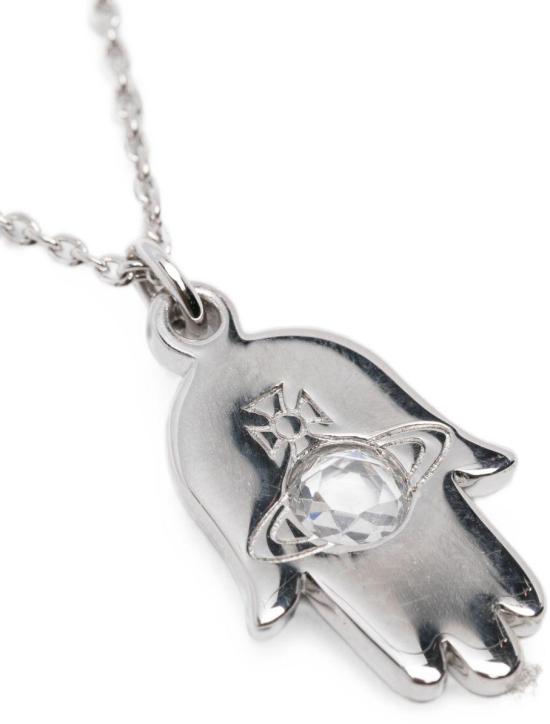 26SS 비비안웨스트우드 미니 바스 릴리프 실버 목걸이 630203IDP102 SILVER - VIVIENNE WESTWOOD