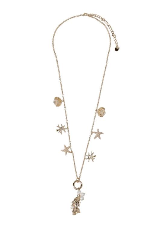 26SS 셀프 포트레이트 주얼리 SS26636NGDGOLD CORALGOLD
