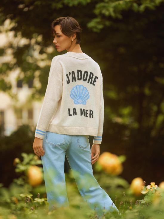  브로디 가디건 Brodie J'adore La Mer 캐시미어 카디건 - BRODIE