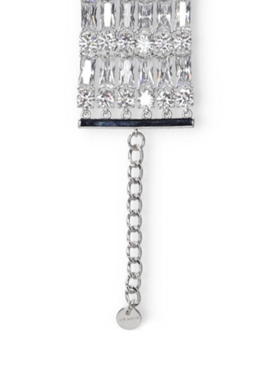 26SS 셀프 포트레이트 주얼리 RS26602BSLSILVER CRYSTAL SILVER - SELF PORTRAIT
