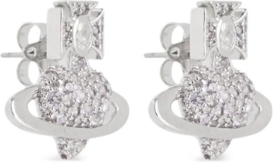 26SS 비비안웨스트우드 아그나타 실버 귀걸이 6201036HP102 SILVER - VIVIENNE WESTWOOD