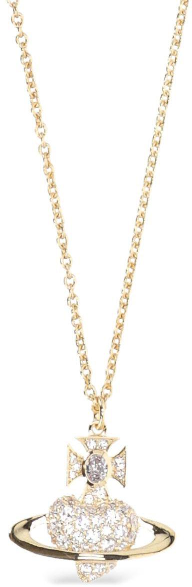 26SS 비비안웨스트우드 발렌타인 아그나타 바스 릴리프 목걸이 630203G0R102 GOLD - VIVIENNE WESTWOOD