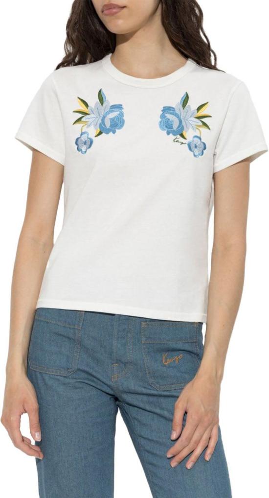 26FW 겐조 탑 FG62TS2804SG02 WHITE - KENZO