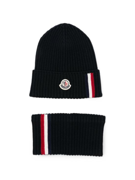 26FW [키즈] 몽클레어 캐주얼 세트 L29543G00006 M1131742 Blu - MONCLER