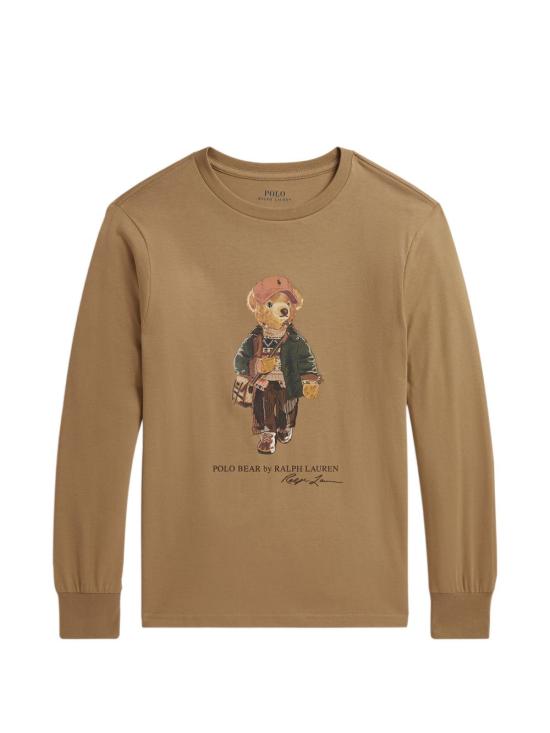 26FW [키즈] 폴로 랄프로렌 티셔츠 323B27277 001 BEIGE