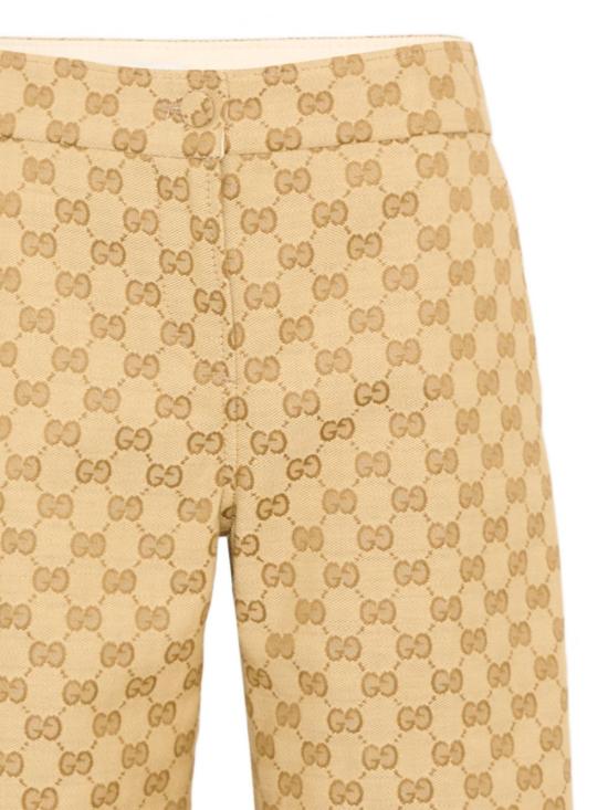 26FW [키즈] 구찌 스트레이트 팬츠 866669 XWA9A2061 Beige - GUCCI