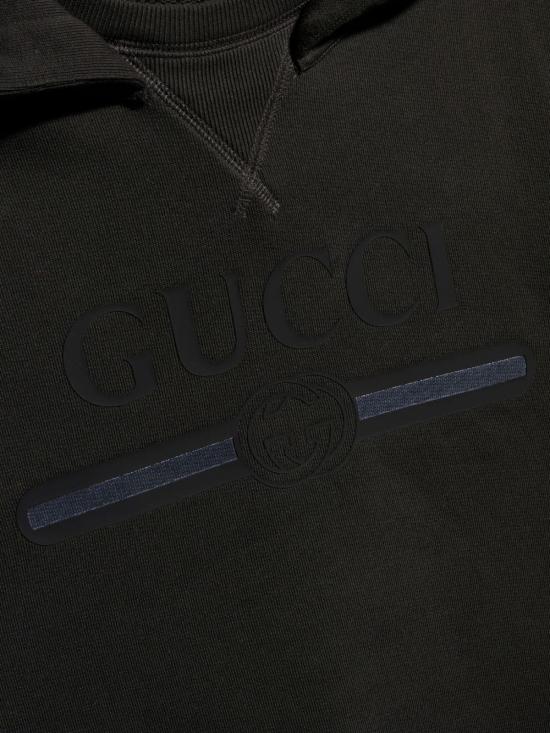 26FW 구찌 키즈 코튼 후드 스웨트셔츠 키즈 코튼 후드 스웨트셔츠 A0044X XJHXM1073 - GUCCI