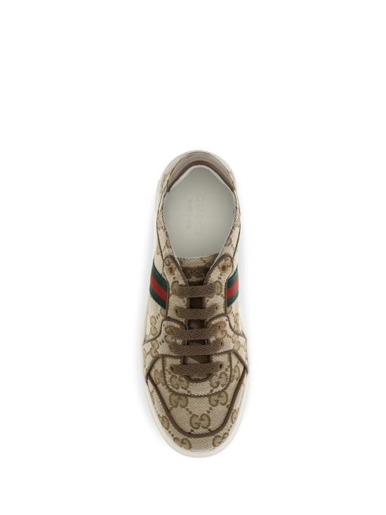 26FW [키즈] 구찌 스니커즈 873450 FAF5F9644 Beige - GUCCI