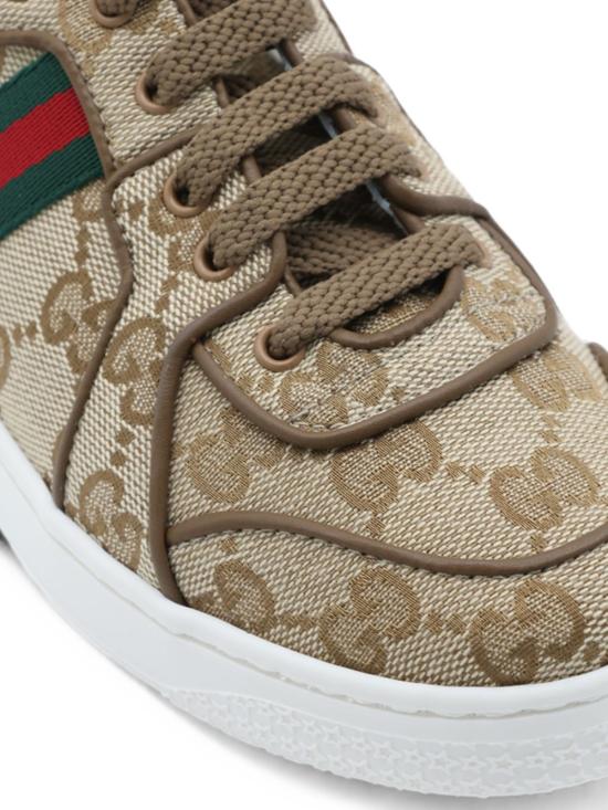 26FW [키즈] 구찌 스니커즈 873450 FAF5F9644 BEIGE - GUCCI