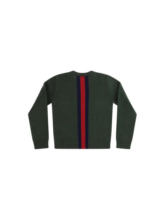 26FW [키즈] 구찌 니트/스웻셔츠 867433 XKFNR3008 Verde - GUCCI