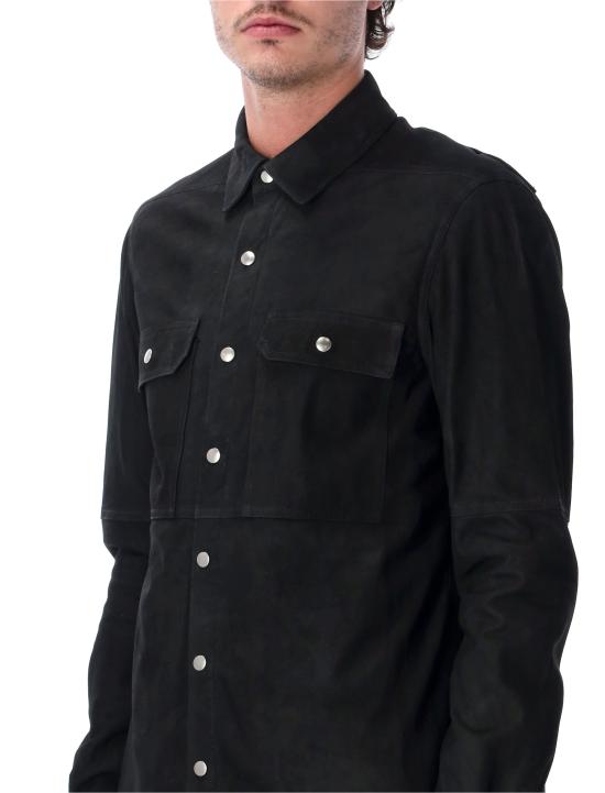 26FW 릭 오웬스 긴팔 셔츠 RU02F4729LBS 09 Nero - RICK OWENS