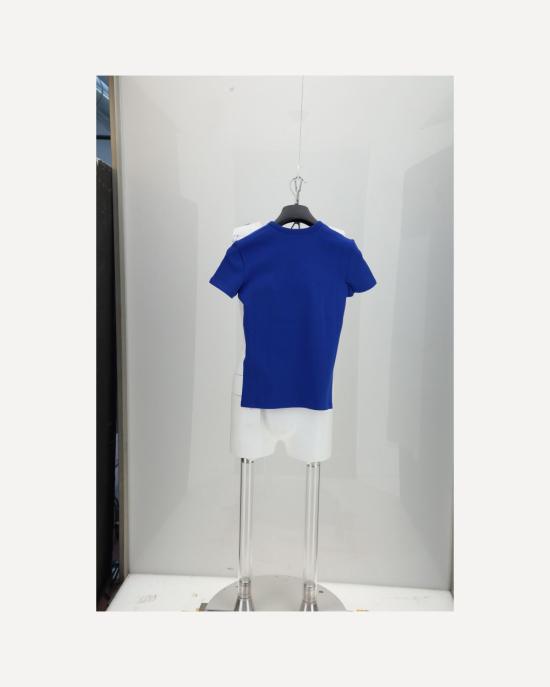 26FW 셀린느 반팔 티셔츠 RX0SU3O24 GGK4 ROYAL BLUE