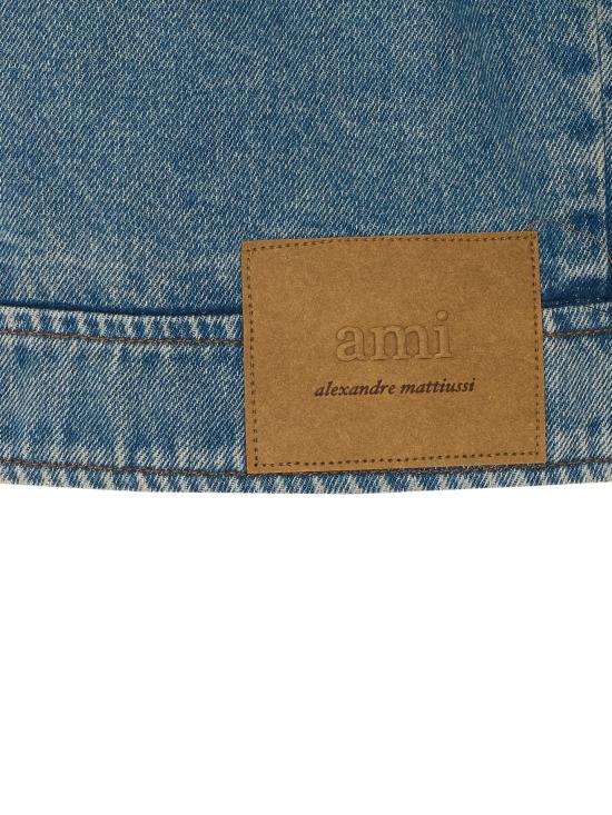 26FW 아미 알렉산드르 마티우시 데님 자켓 HJK835 DE0046480 Blue - AMI ALEXANDRE MATIUSSI