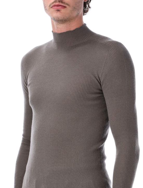 26FW 릭 오웬스 터틀넥 RU02F4638RIBM 34 DUST GREY - RICK OWENS