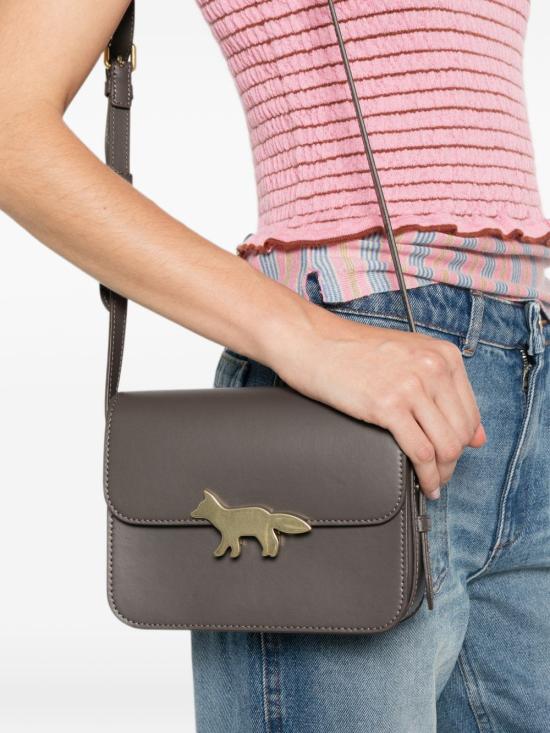 26FW 메종키츠네 숄더백 QU05170 LR0001P298 BROWN - MAISON KITSUNE