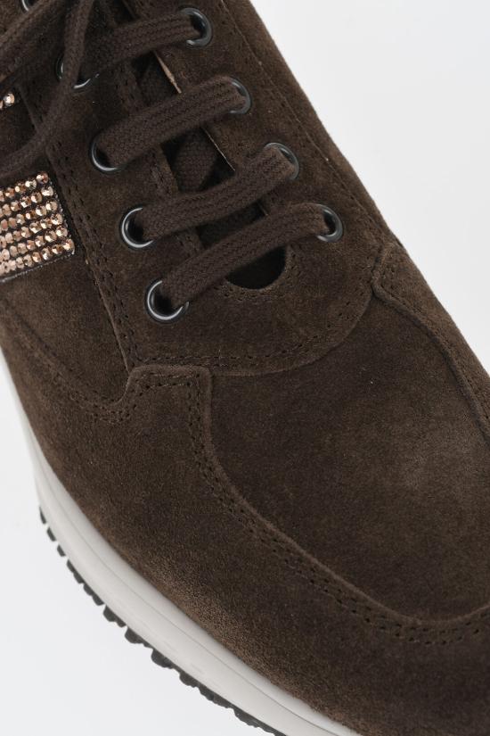  호간 스니커즈 HXW002011UH60UU0 Brown - HOGAN