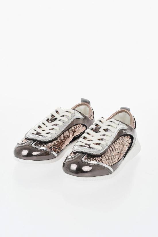 핑코 스니커즈 SS0123T046L15 MIRRORTABA Brown