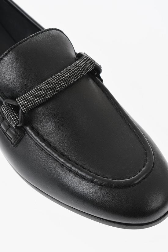  브루넬로 쿠치넬리 로퍼 MZNAG2573 C101 Black - BRUNELLO CUCINELLI