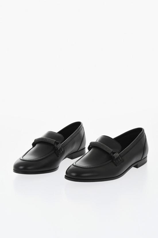  브루넬로 쿠치넬리 로퍼 MZNAG2573 C101 Black