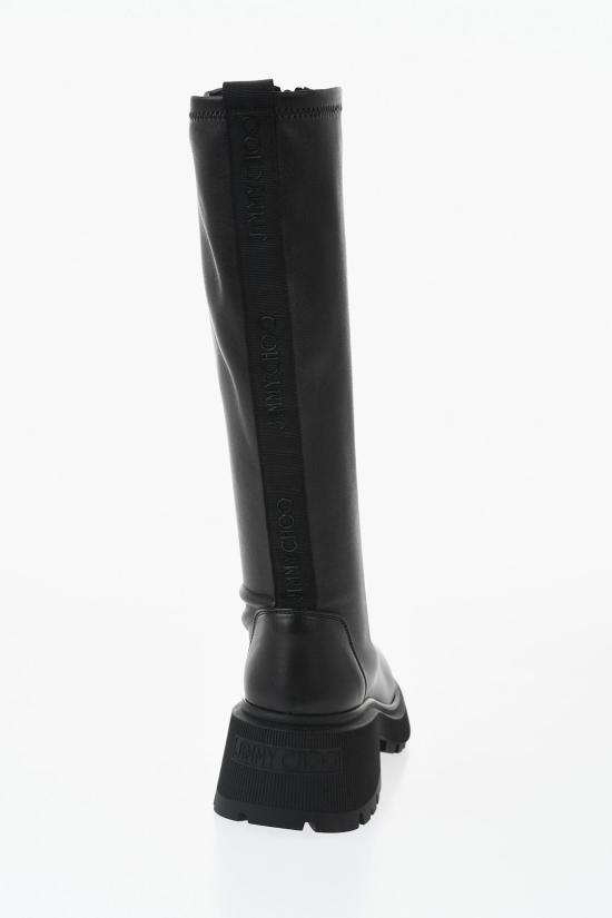  지미추 부츠 LUNEKBFLATSRNBLACK - JIMMY CHOO