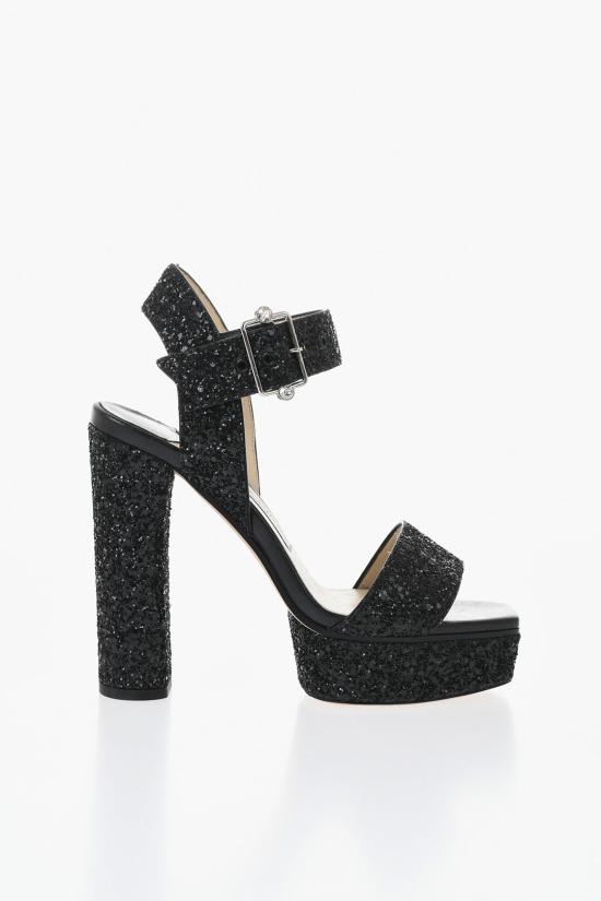  지미추 샌들 MAIE PF Q25 CGFBLACK - JIMMY CHOO