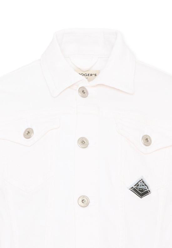 26SS [키즈] 로이로져스 데님 자켓 RG111 0 113 WHITE - ROY ROGER'S