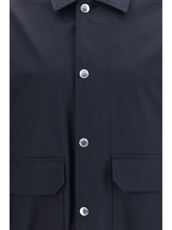 26SS 브루넬로 쿠치넬리 봄버 자켓 MM4346571 CNT80 BLUE - BRUNELLO CUCINELLI