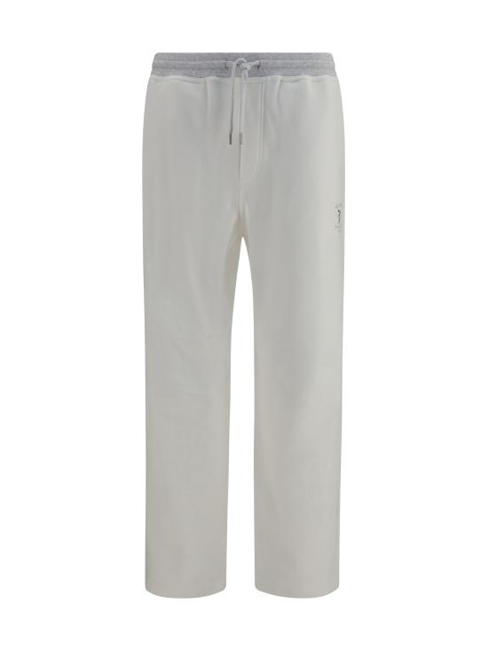 26FW 브루넬로 쿠치넬리 스트레이트 팬츠 MM8263388G CA819 WHITE