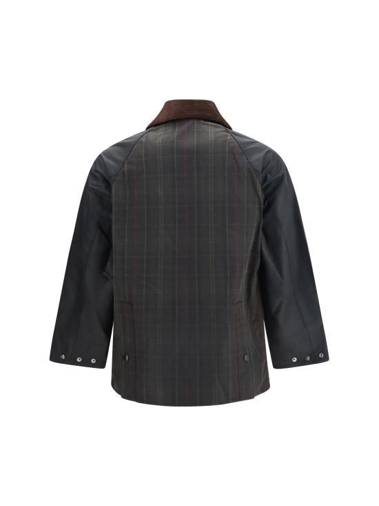 26FW 바버 패치워크 오버사이즈 비데일 왁스 재킷 MWX2500 OL71 MULTICOLOUR - BARBOUR