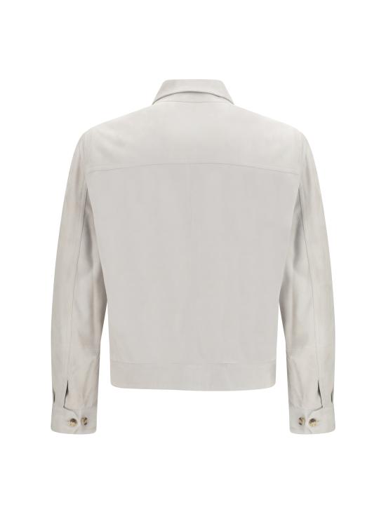 26SS 브루넬로 쿠치넬리 봄버 자켓 MPCLF2068 CFY77 BEIGE - BRUNELLO CUCINELLI