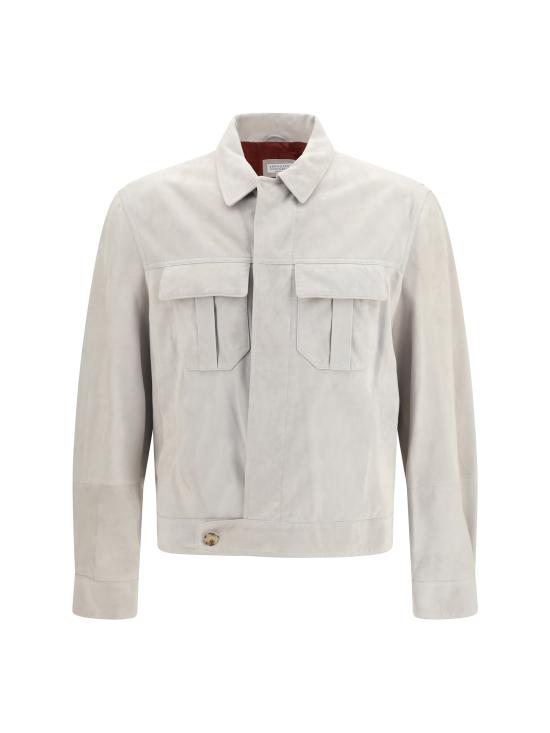 26SS 브루넬로 쿠치넬리 봄버 자켓 MPCLF2068 CFY77 BEIGE