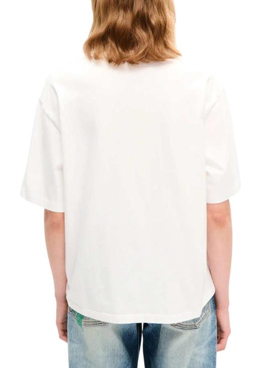 26FW 겐조 탑 FG62TS3584SG 02 BLANC CASSE - KENZO