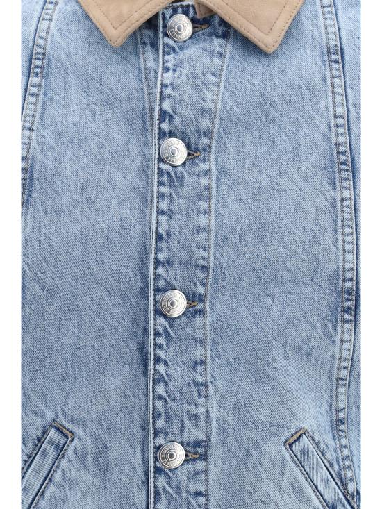 26SS 브루넬로 쿠치넬리 데님 자켓 M241P6911 C9011 LIGHT BLUE - BRUNELLO CUCINELLI