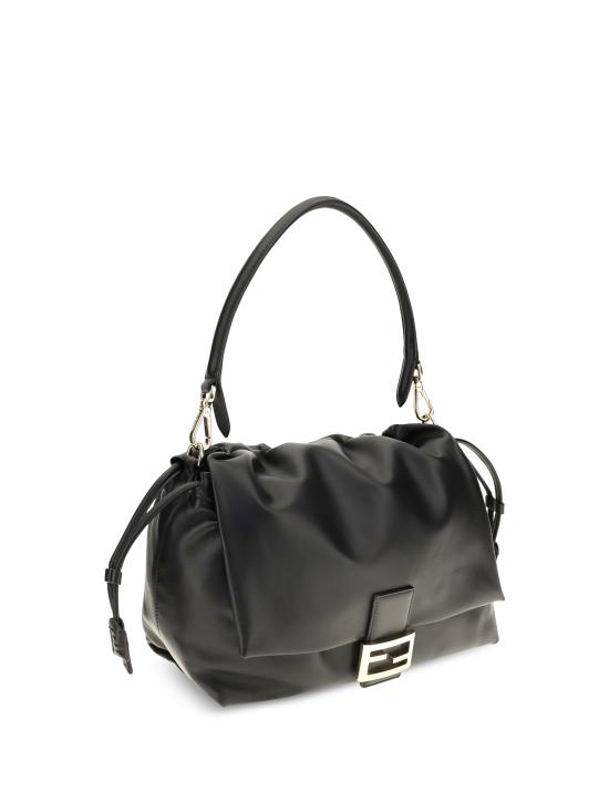 26FW 펜디 바게트 소프트 라지 백 8BR857B1ZK F0QA1 BLACK - FENDI