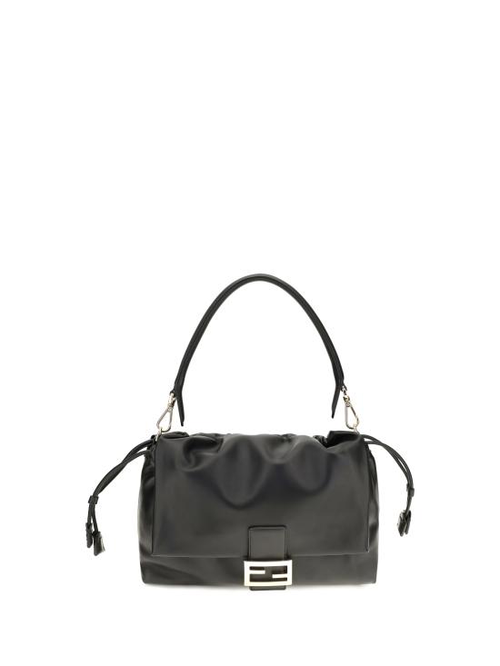 26FW 펜디 바게트 소프트 라지 백 8BR857B1ZK F0QA1 BLACK