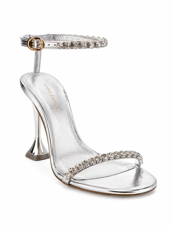 26FW 아미나 무아디 샌들 GIGISANDAL95 SILVERMIRROR - AMINA MUADDI