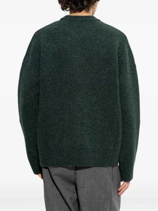 26FW 아미 ADC 크루넥 스웨터 UKS836 KN0135A279 Green - AMI