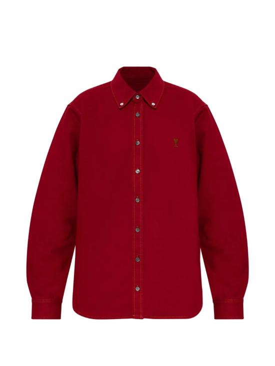 26FW 아미 데님 셔츠 USH786 DE0133A186 Red