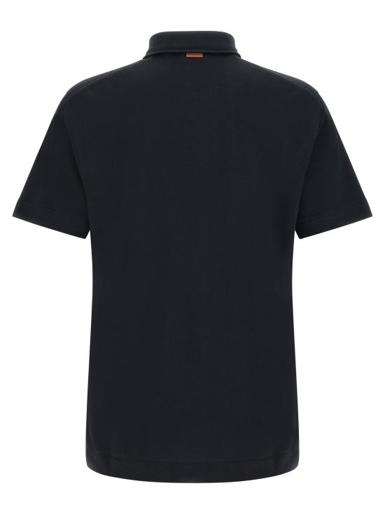 26FW 에르메네질도제냐 폴로 티셔츠 UI392A4I752B09 Blue - ERMENEGILDO ZEGNA