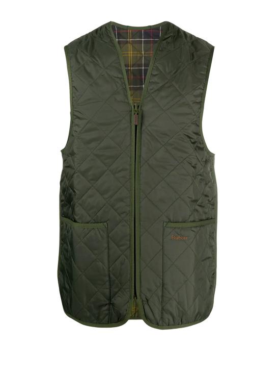 26FW 바버 퀼티드 집 라이너 MLI0001 MLIGN92 OLIVE CLASSIC