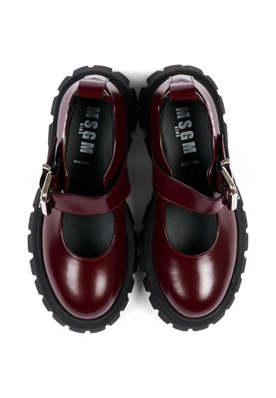 26FW [키즈] 엠에스지엠 모카신 84001 VAR3 BORDEAUX - MSGM
