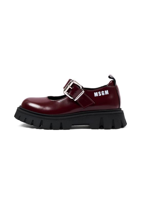 26FW [키즈] 엠에스지엠 모카신 84001 VAR3 BORDEAUX - MSGM