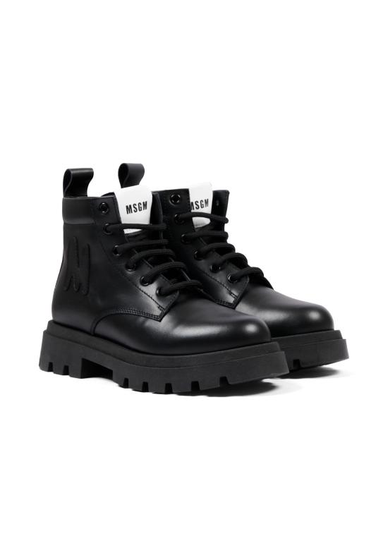 26FW [키즈] 엠에스지엠 미들 부츠 84022 VAR3 BLACK - MSGM
