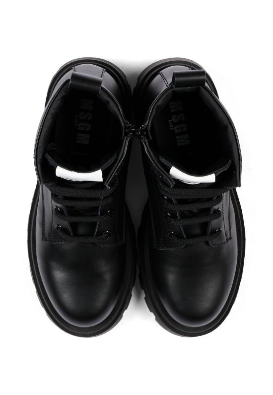 26FW [키즈] 엠에스지엠 미들 부츠 84022 VAR3 BLACK - MSGM